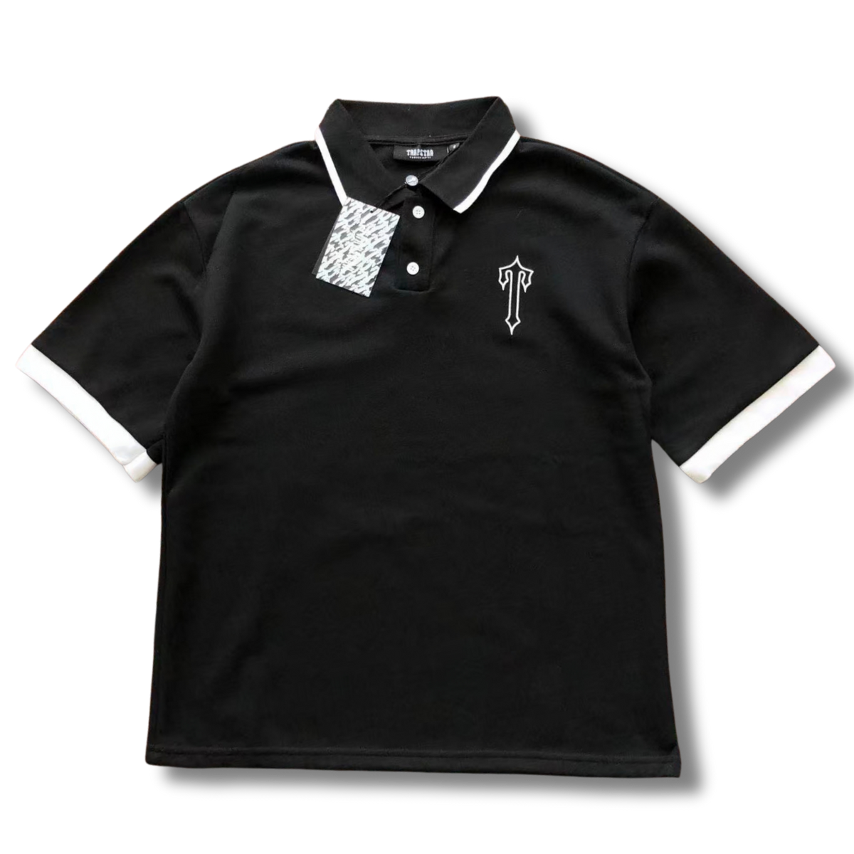 T star shirt polo black