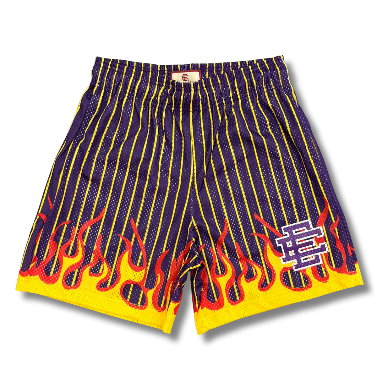 Eric E shorts flames navy