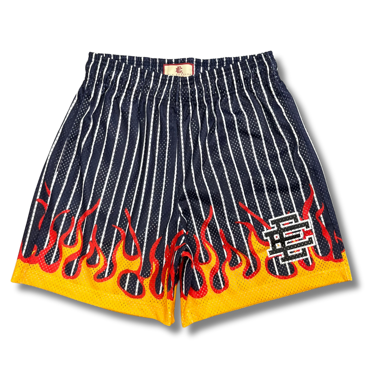 Eric E shorts flames black