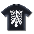 T star shirt bones black