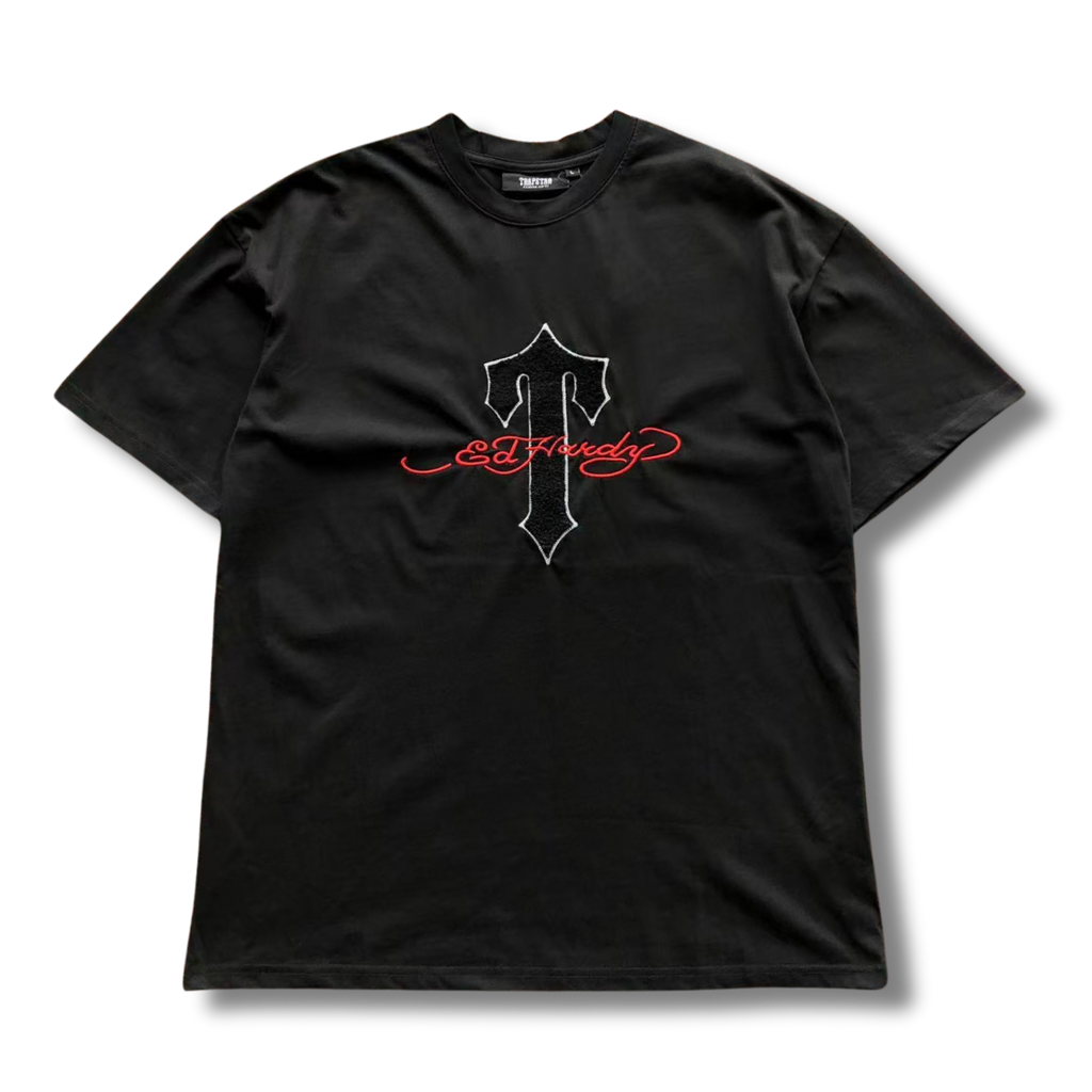T star shirt hardy black