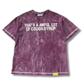 T star shirt ombre purple