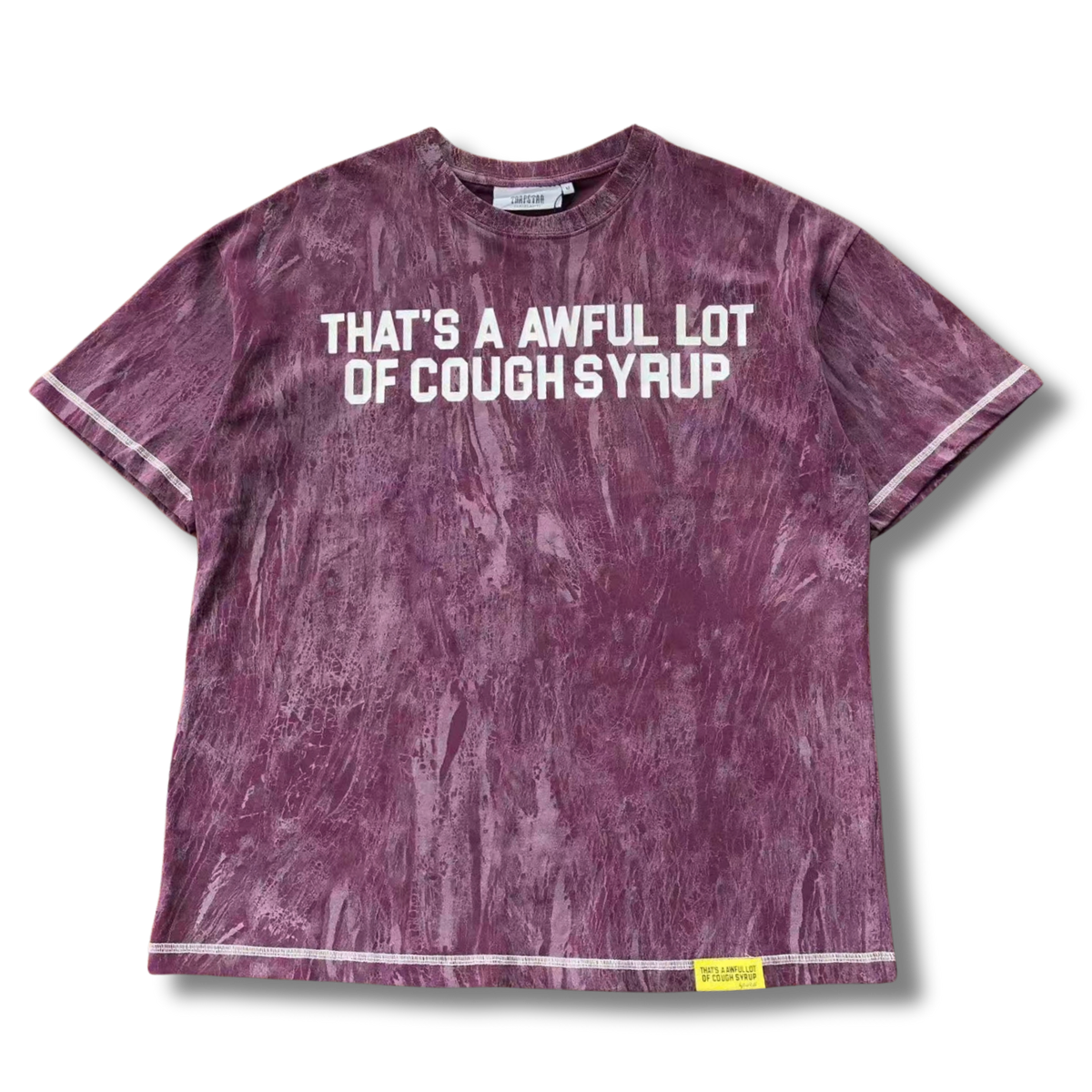 T star shirt ombre purple
