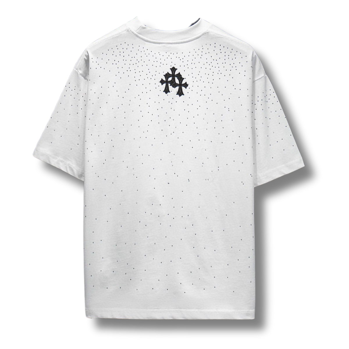 C Hearts T-Shirt dotty white