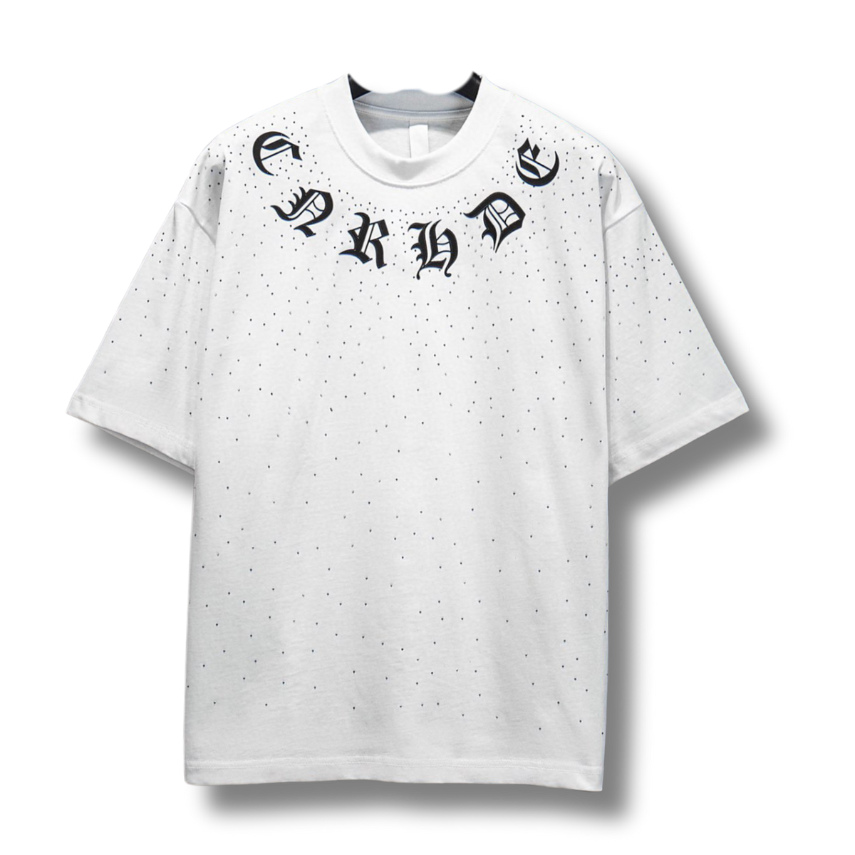 C Hearts T-Shirt dotty white