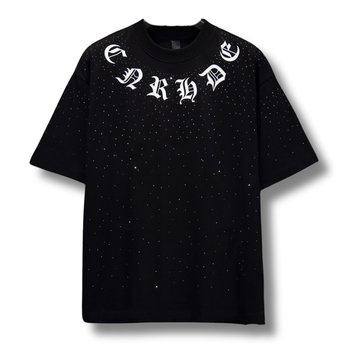 C Hearts T-Shirt dotty black