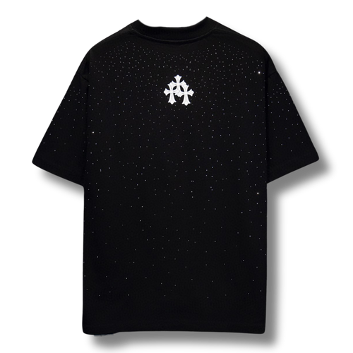 C Hearts T-Shirt dotty black
