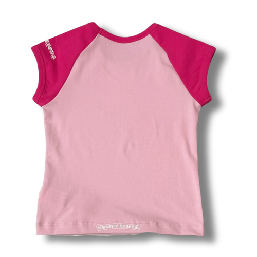 C Hearts T-Shirt simple pink