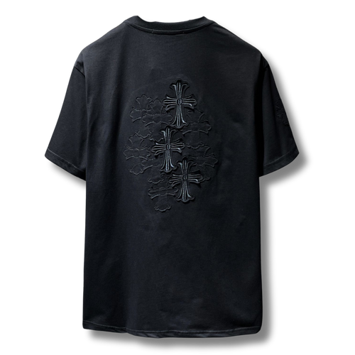 C Hearts T-Shirt black on black