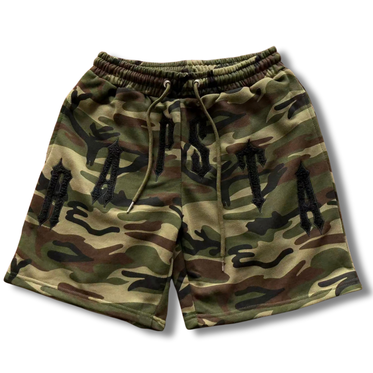 T Star shorts comfy army green