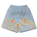 T Star shorts fire blue
