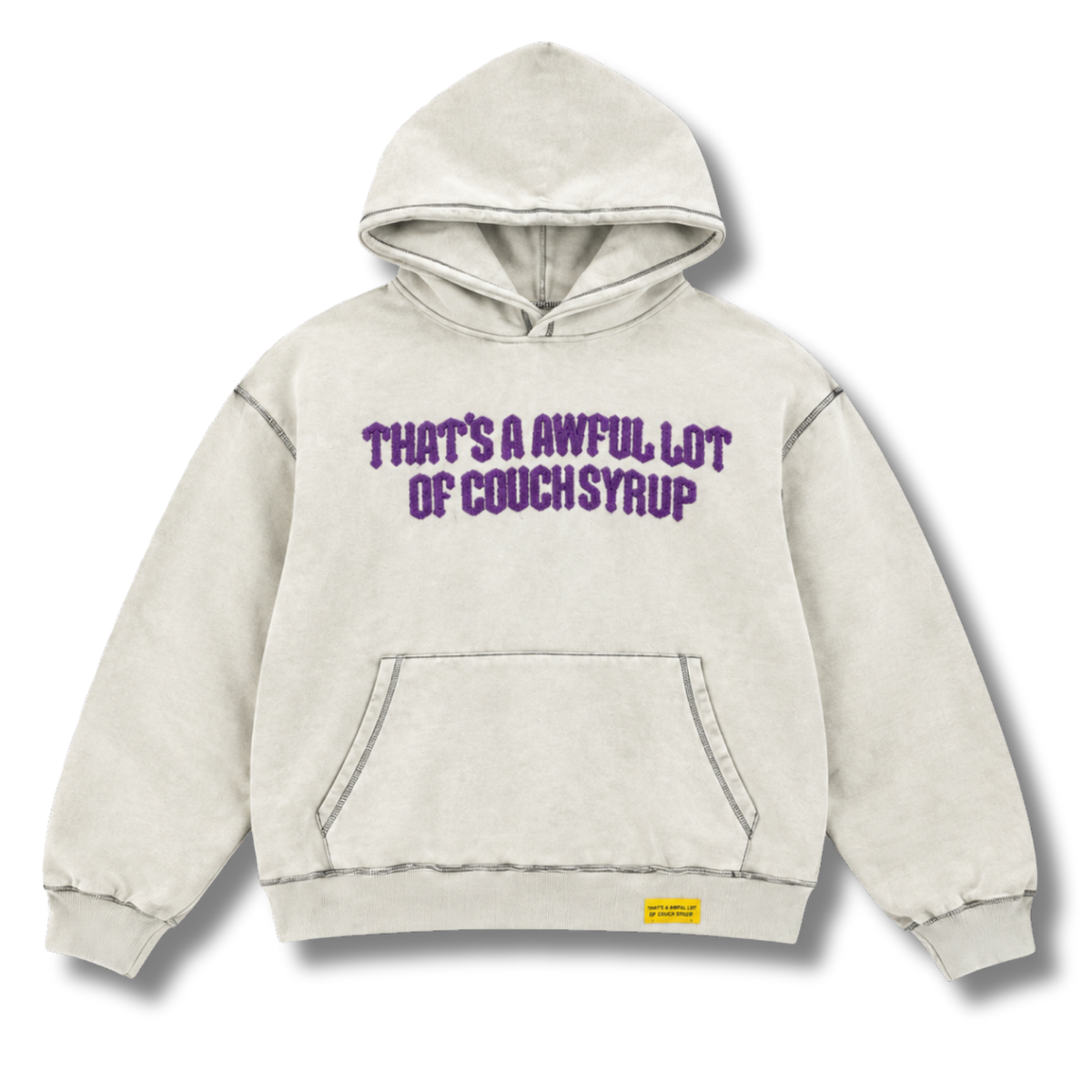 T Star Tracksuit white with purple T