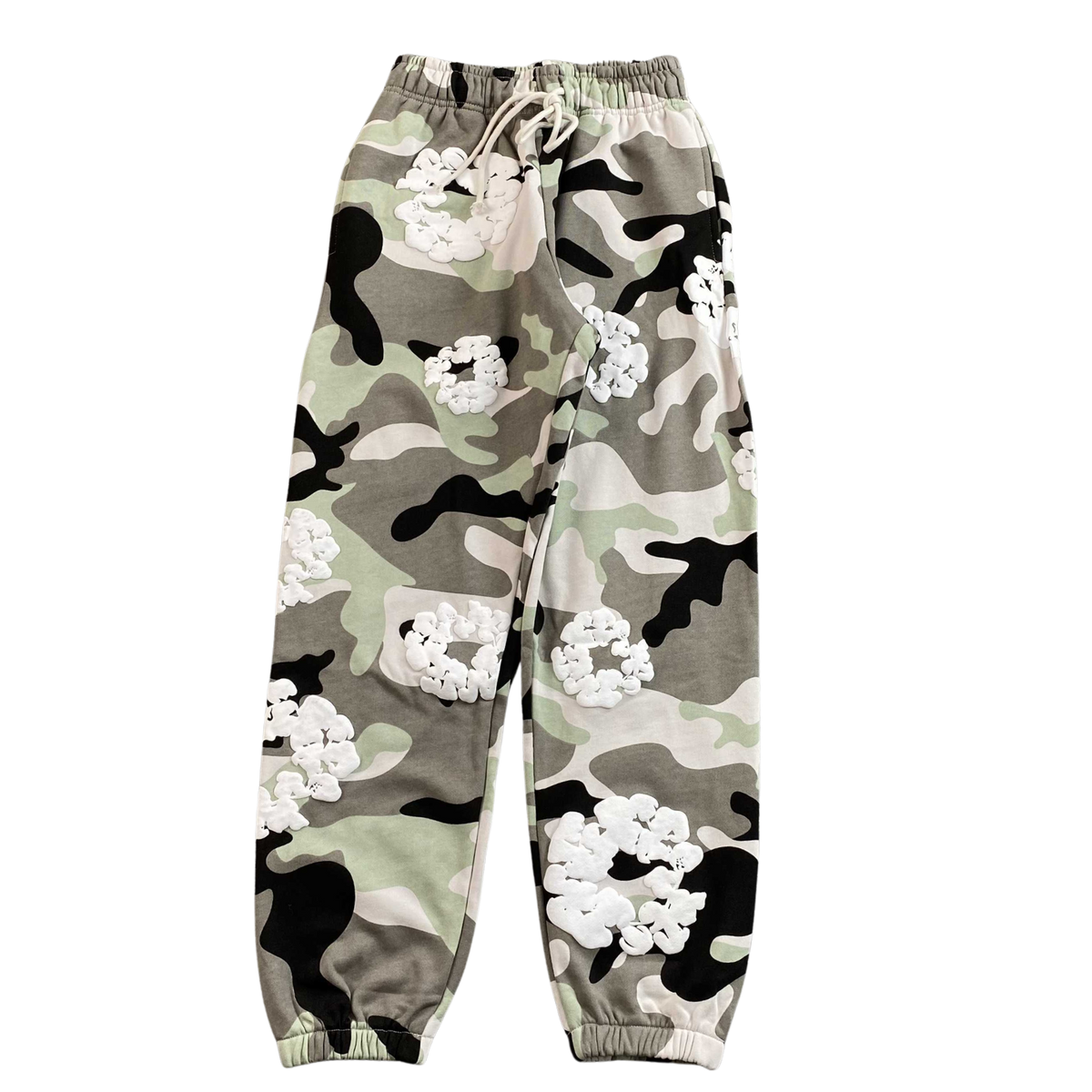 D Tears Pants army gray