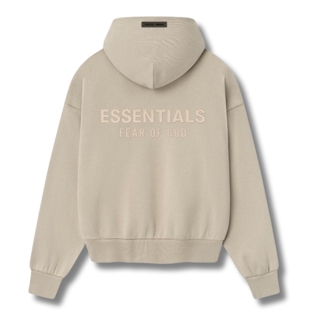 FOG zip up Hoodie beige