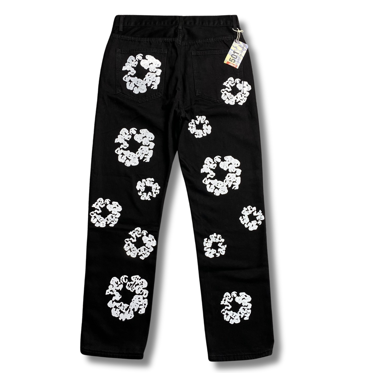 D Tears Jeans black