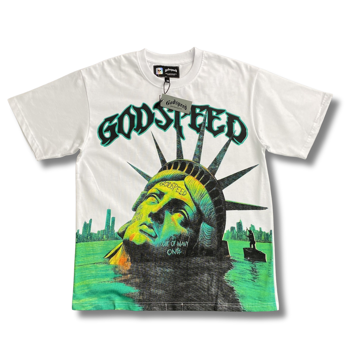 G Speed T-shirt crown white