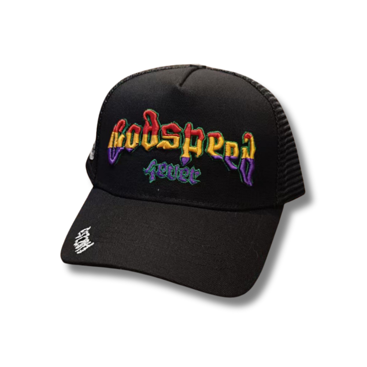 G Speed cap black w multicolor