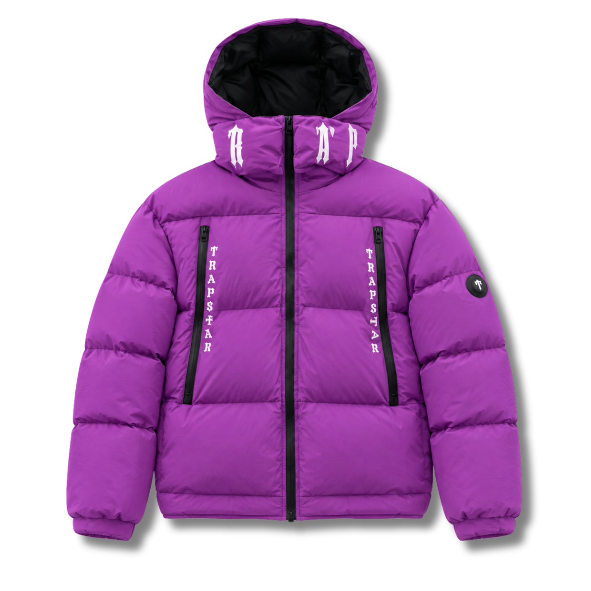 T Star Jacket cotton purple v white