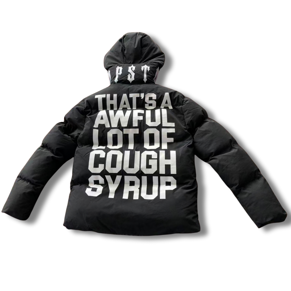 T Star Jacket cotton black v white