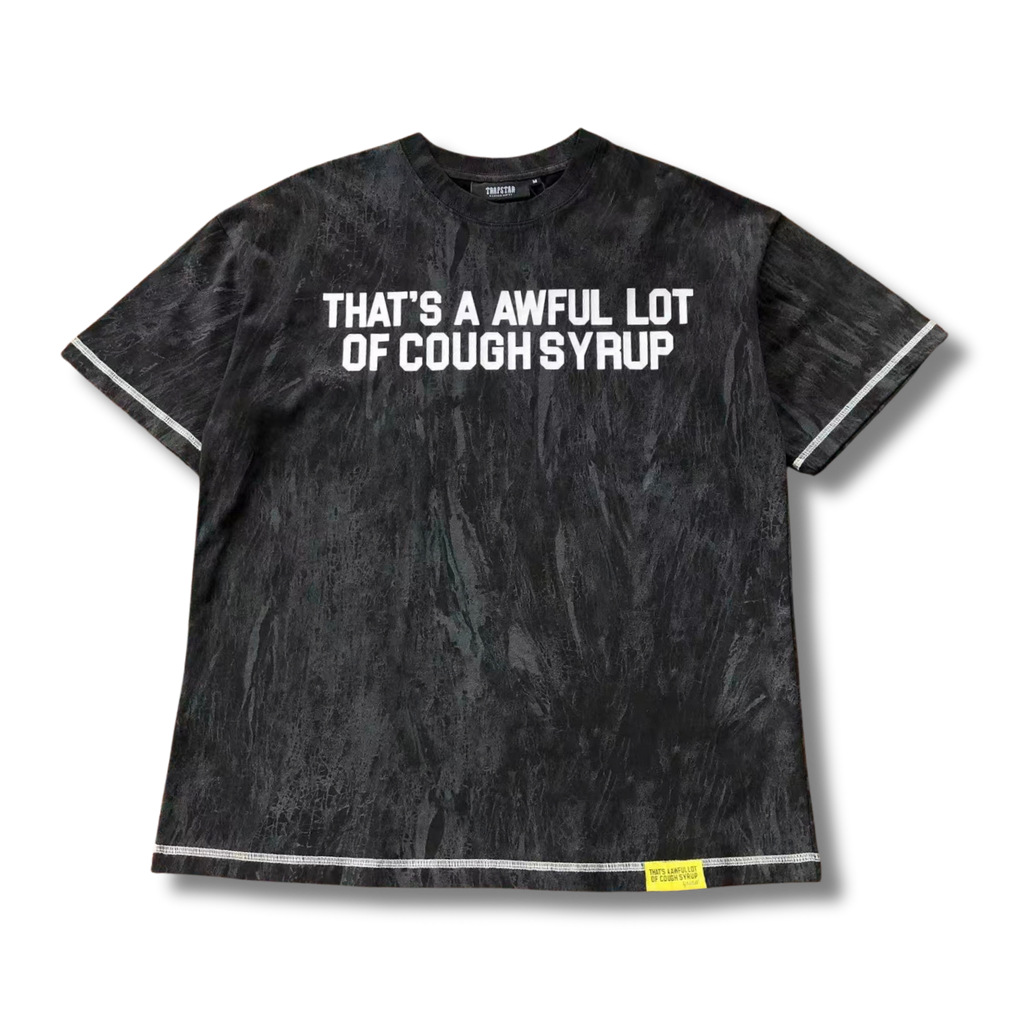 T star shirt ombre black