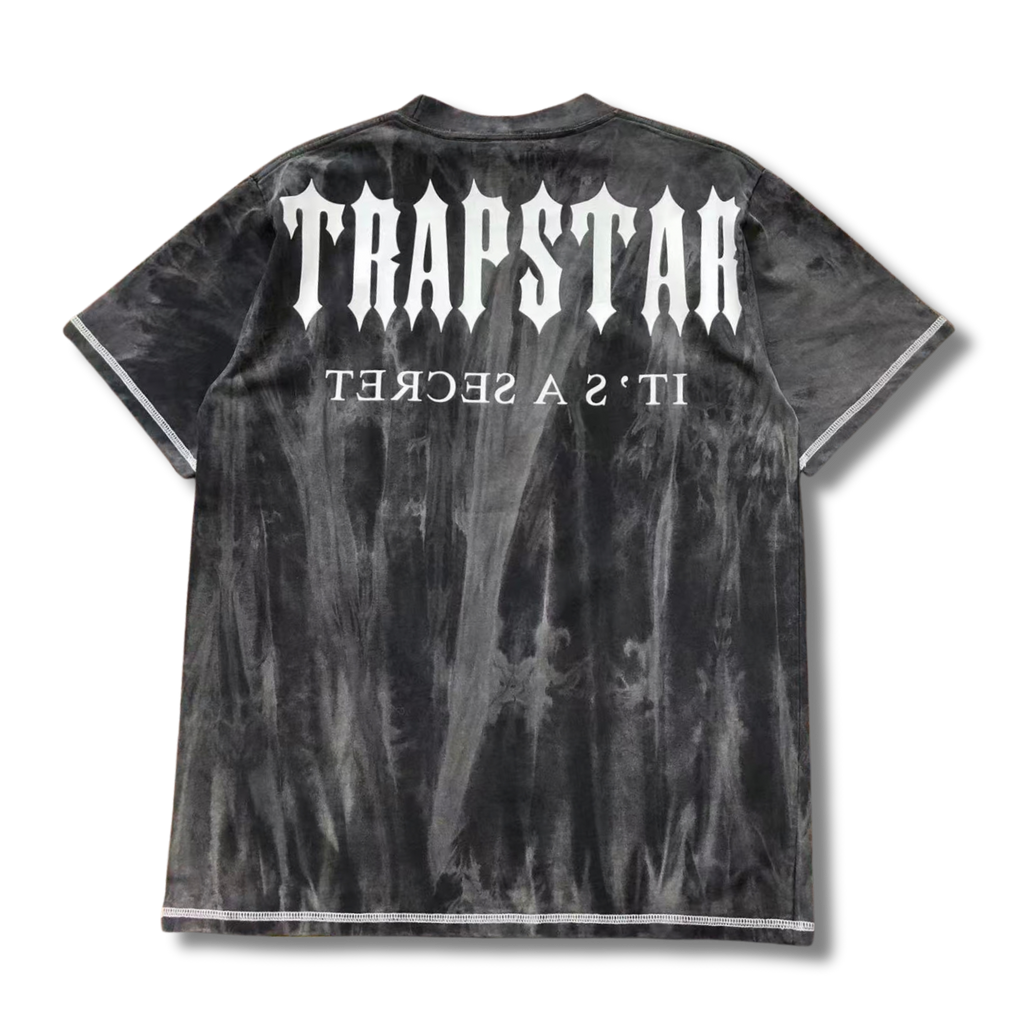 T star shirt ombre black