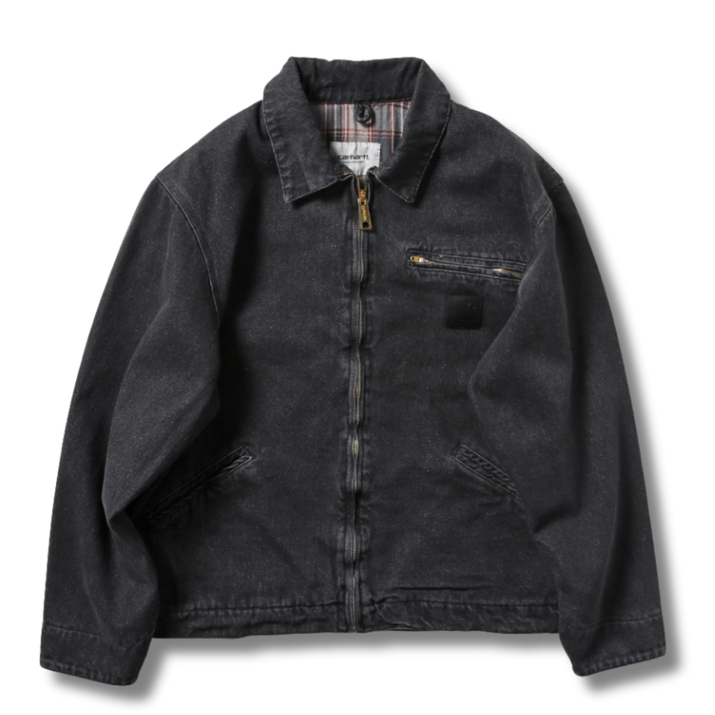 Black Car Denim Jacket