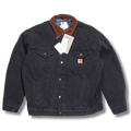 Dark Smoke Grey Car Denim Jacket