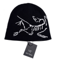 Arc' Beanie Black w White
