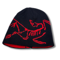 Arc' Beanie Black w Red
