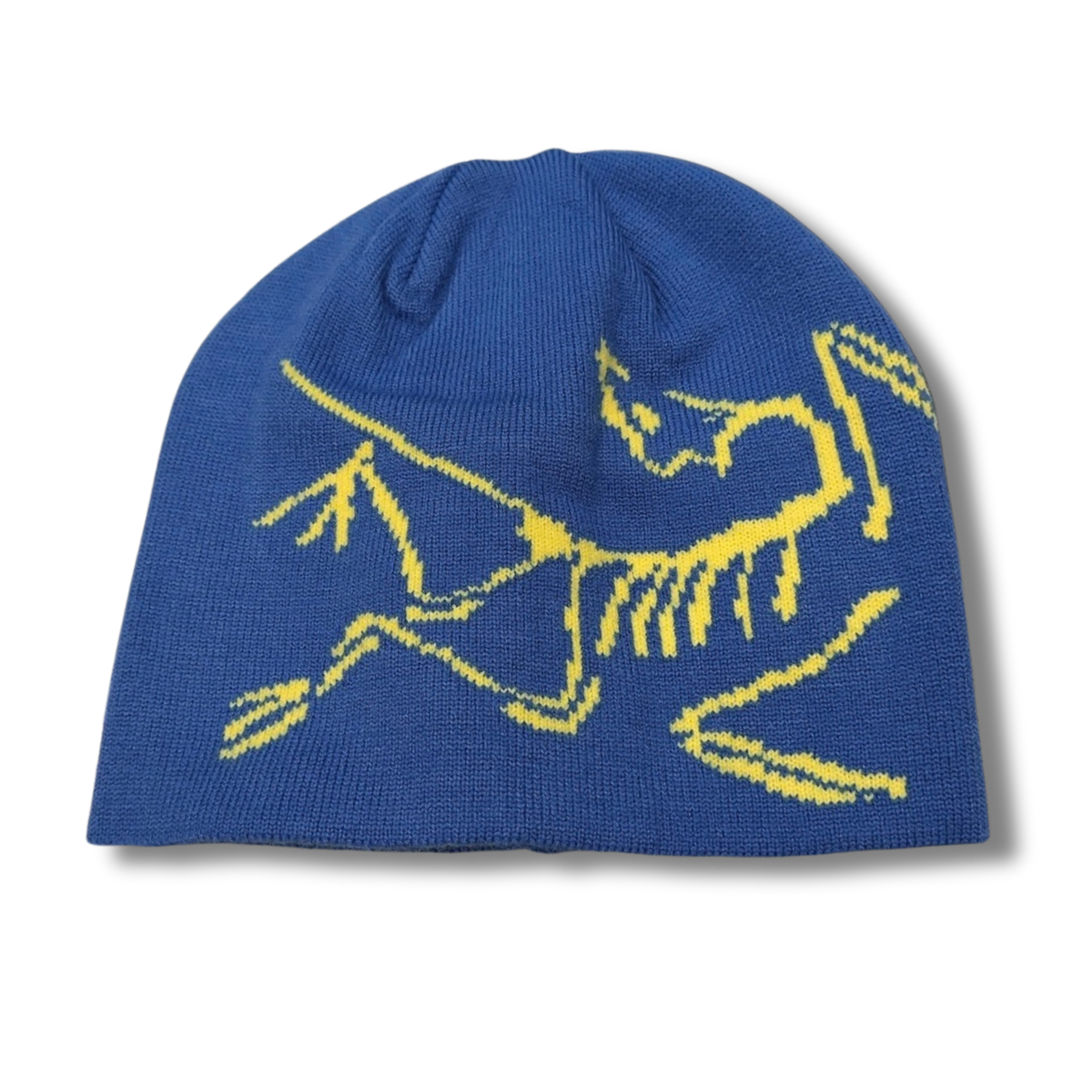 Arc' Beanie Blue w Yellow