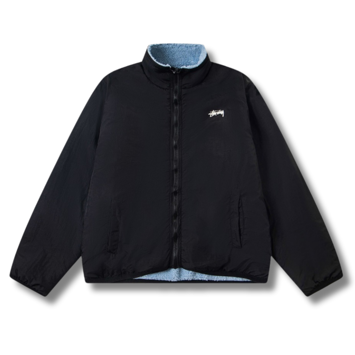 Stu Jacket Double sided Black w Blue