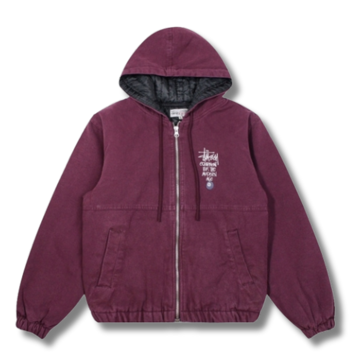 Stu Jacket Washed Red