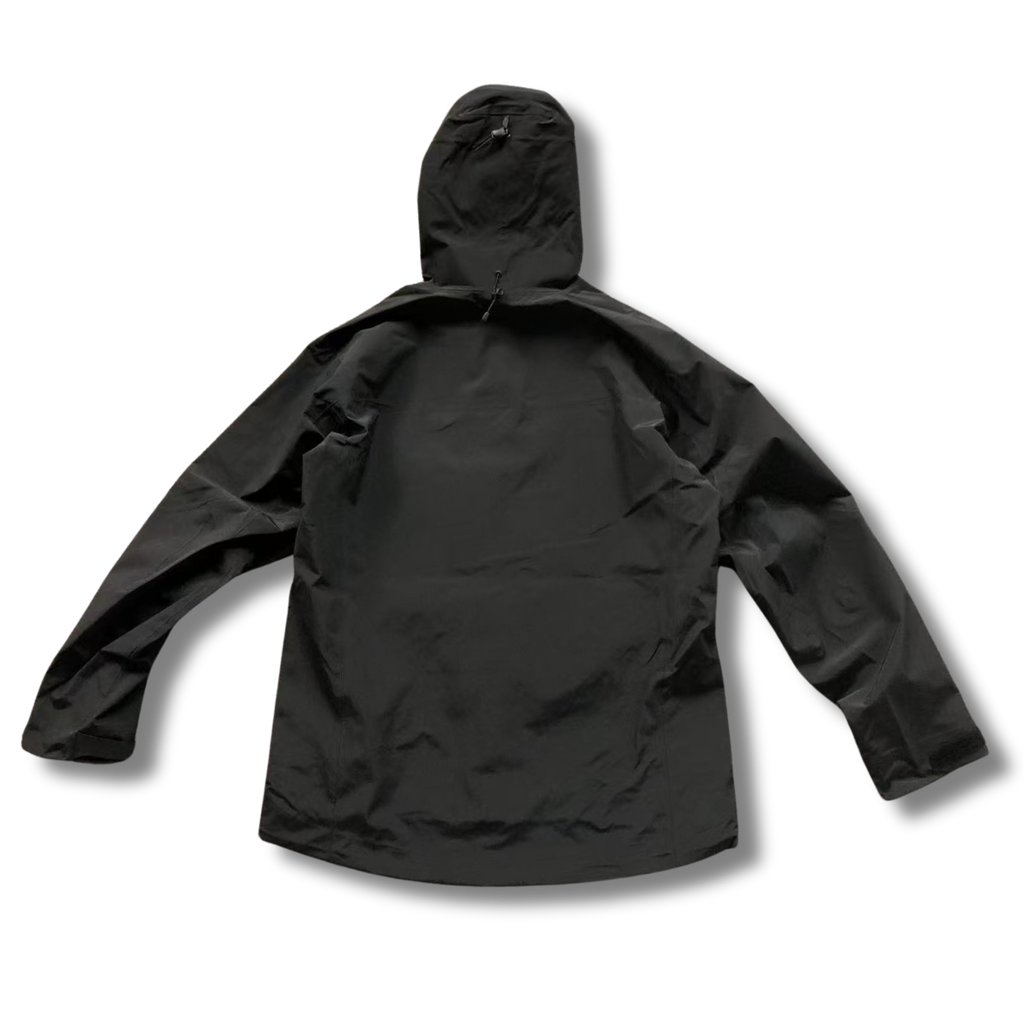 Arc' Rain Coat Washed Black