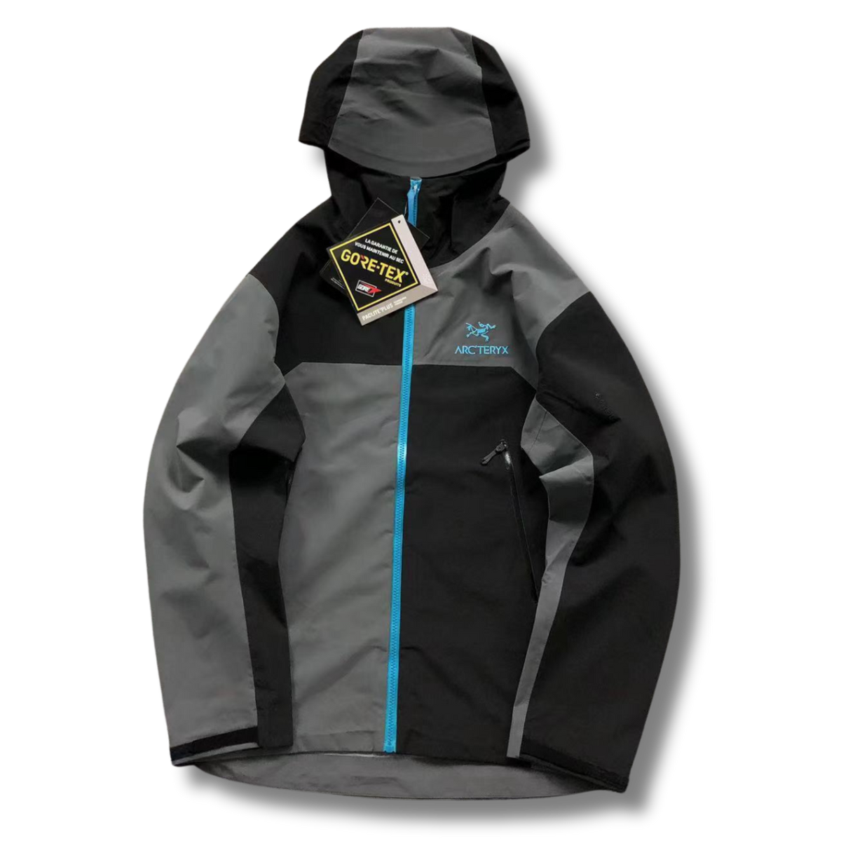 Arc' Jacket Black/Gray/Blue