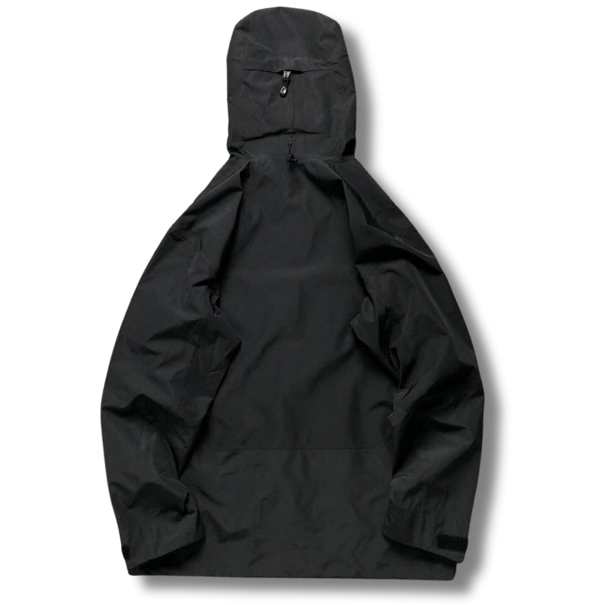 Arc' Jacket Black with Multi color zippers
