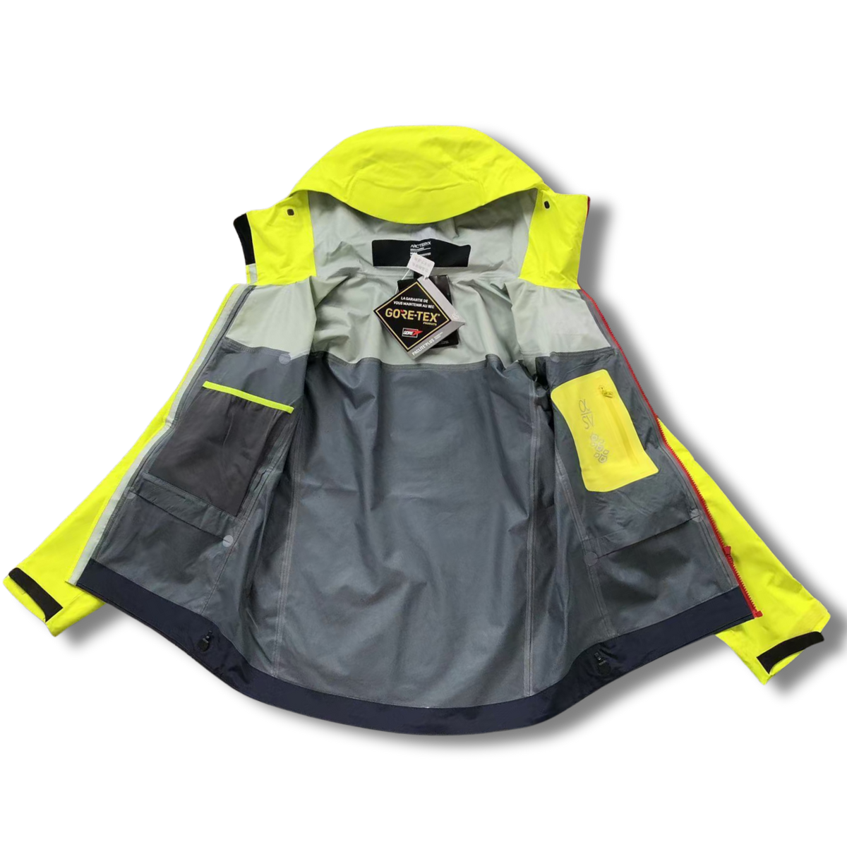 Arc' Jacket Yellow/Black