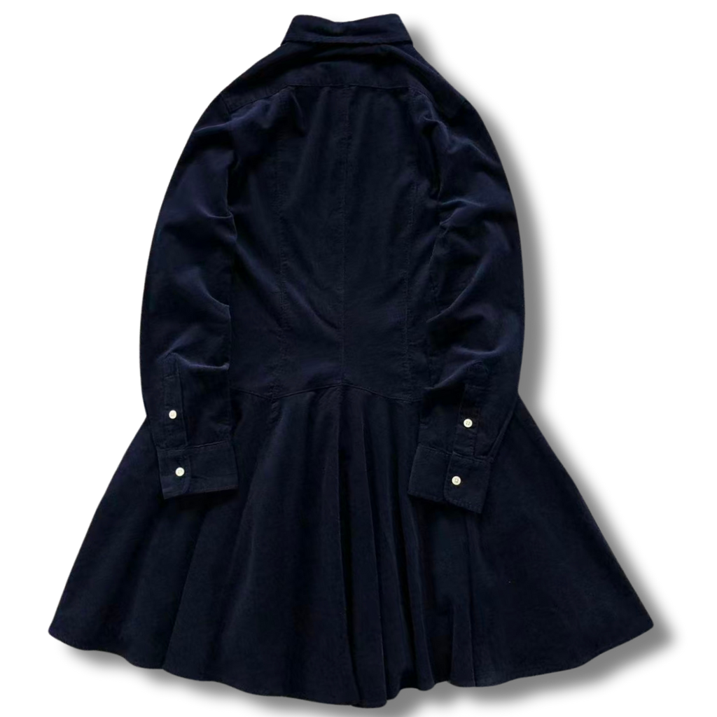 Ralph L Jacket w Skirt bottom Navy