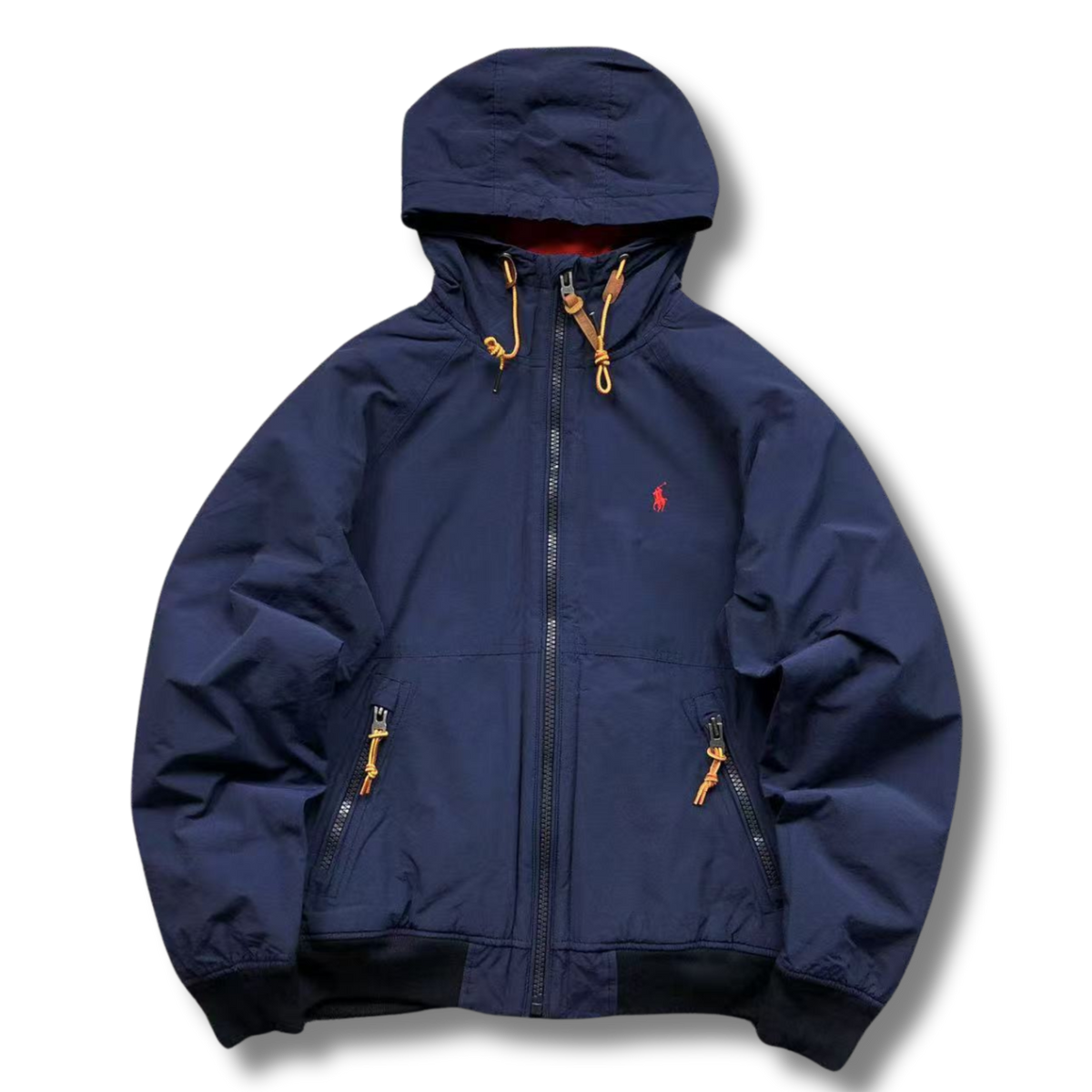 Ralph L Jacket Navy w Red inside