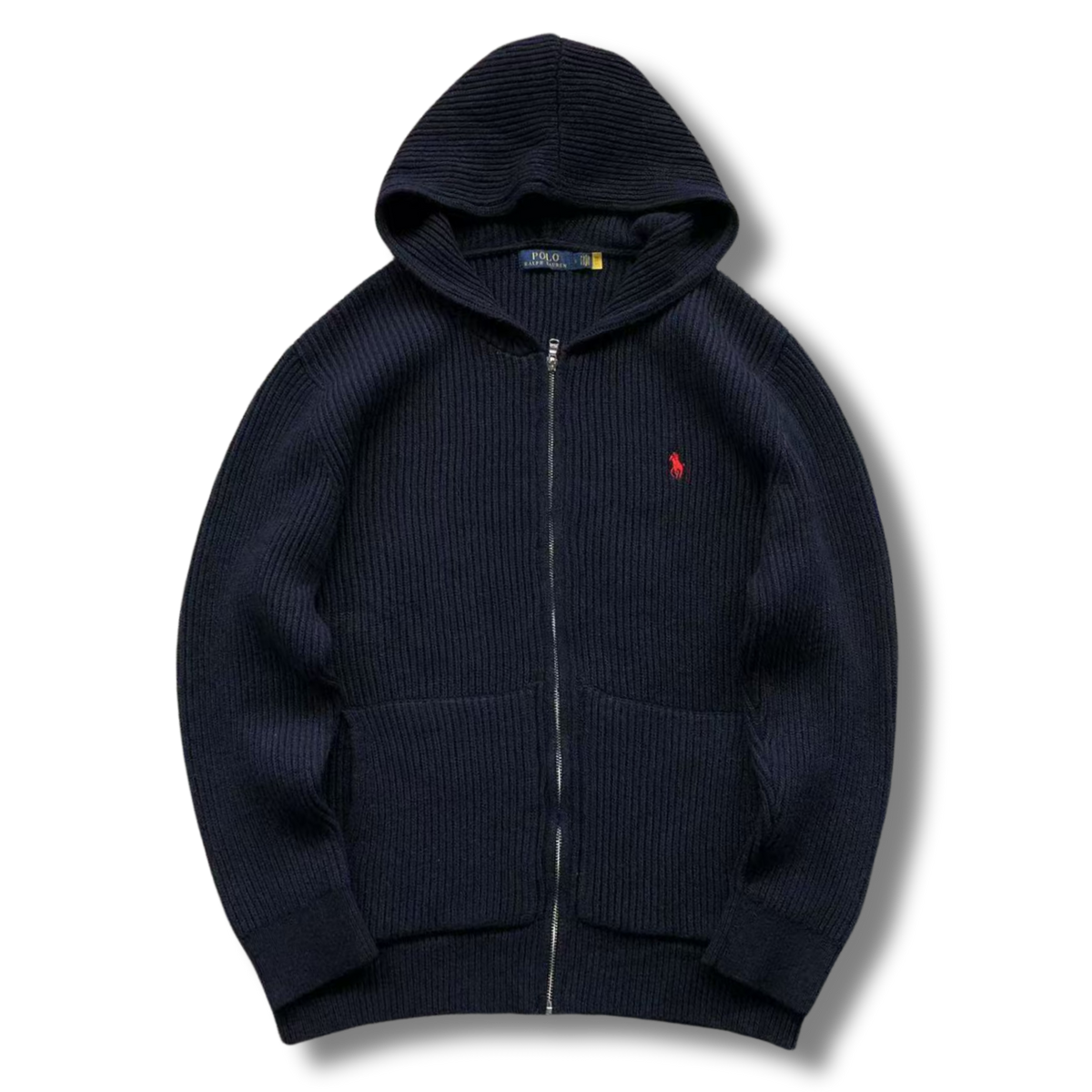 Ralph L Knitted Jacket Navy