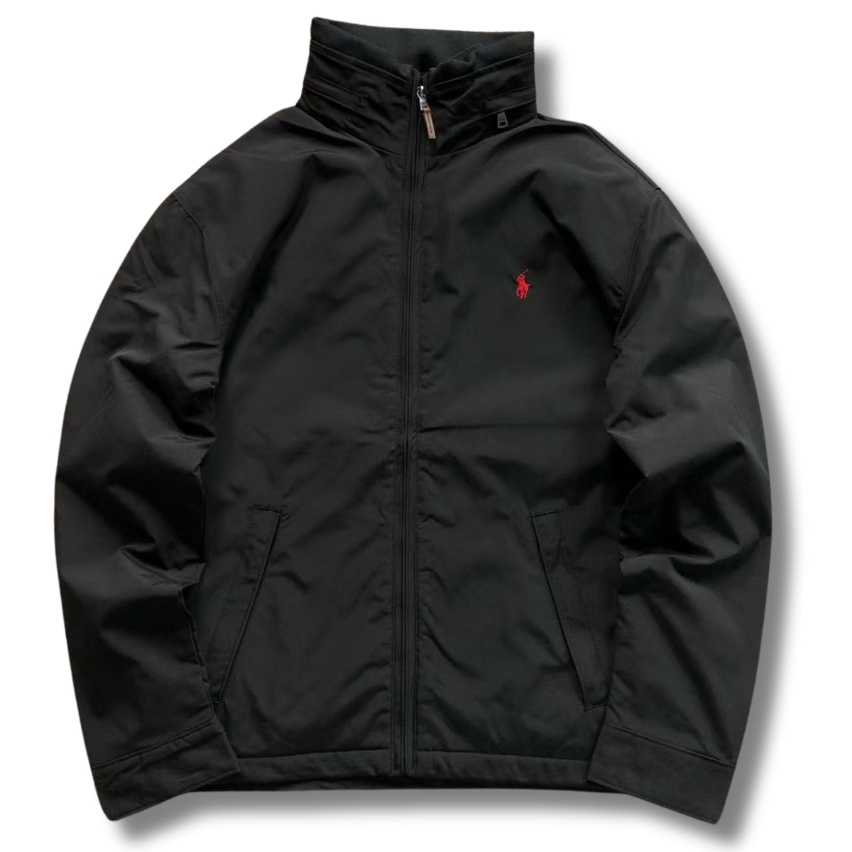 Ralph L Jacket Black w Red