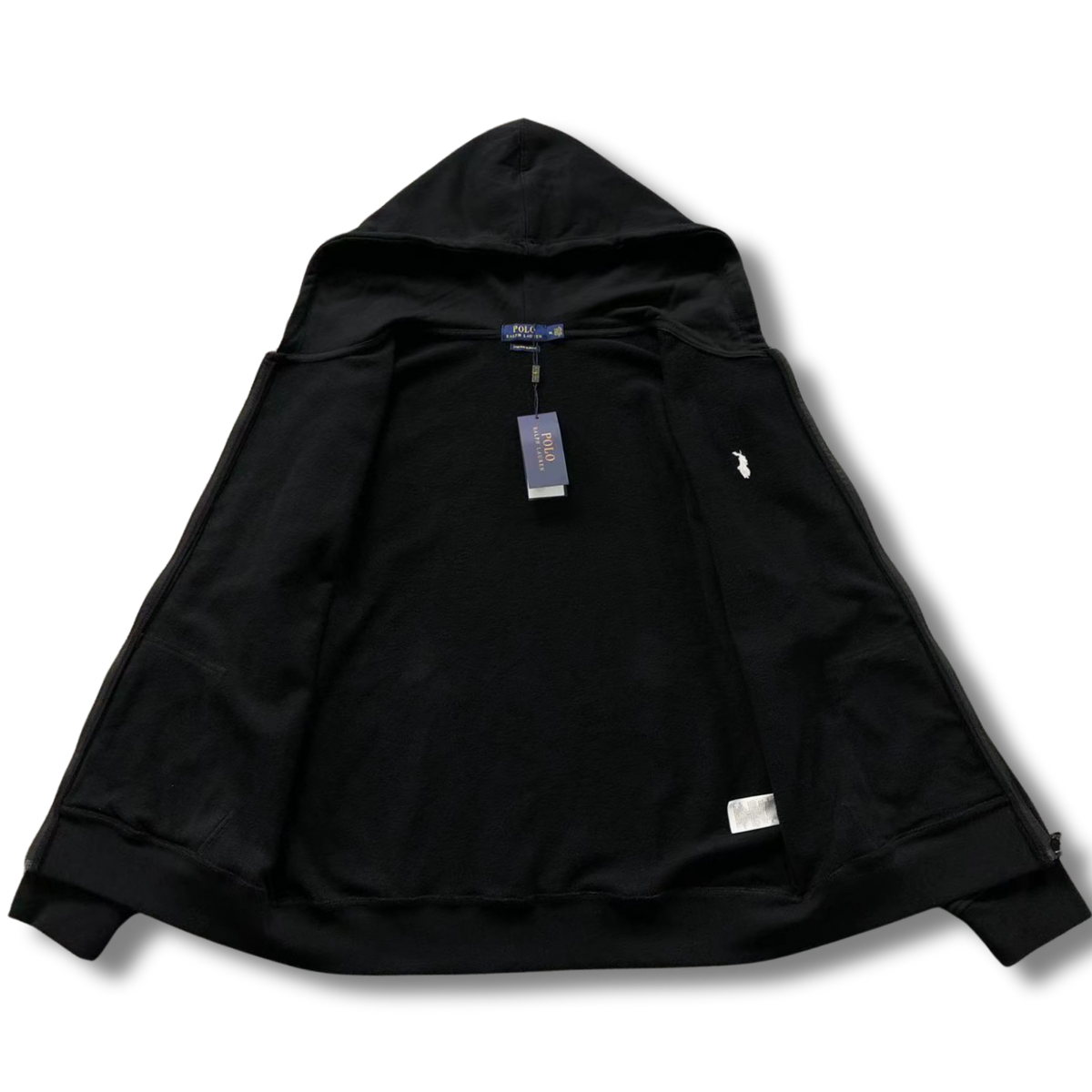 Ralph L Jacket Black w White element