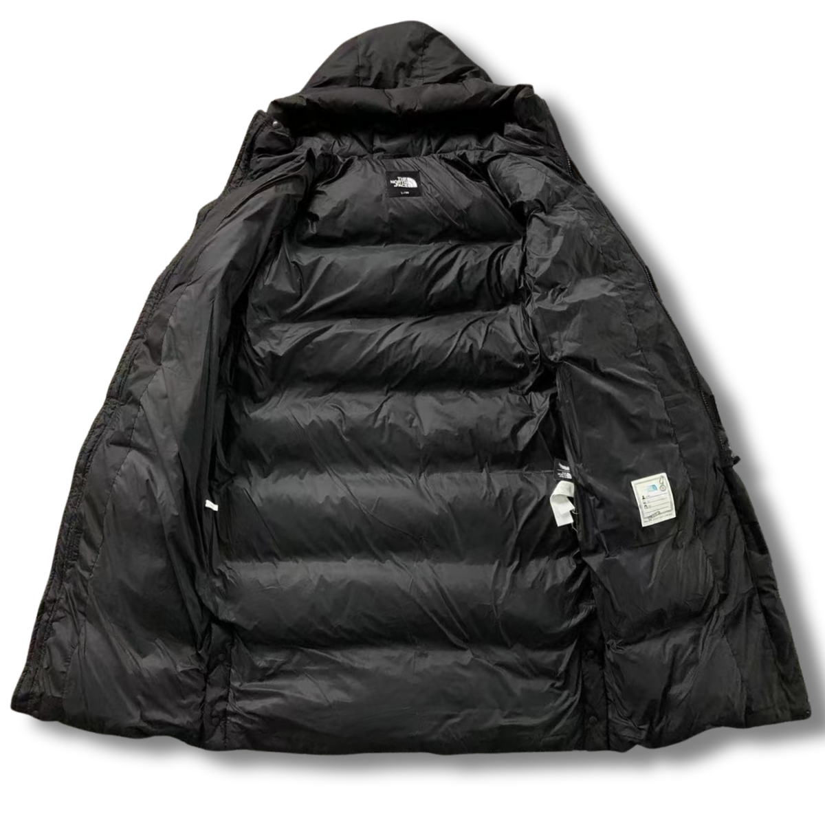 The N Face Long Jacket Black