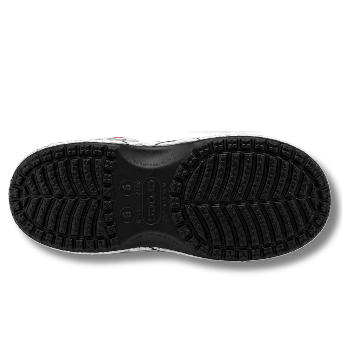 White Spider Crrocs