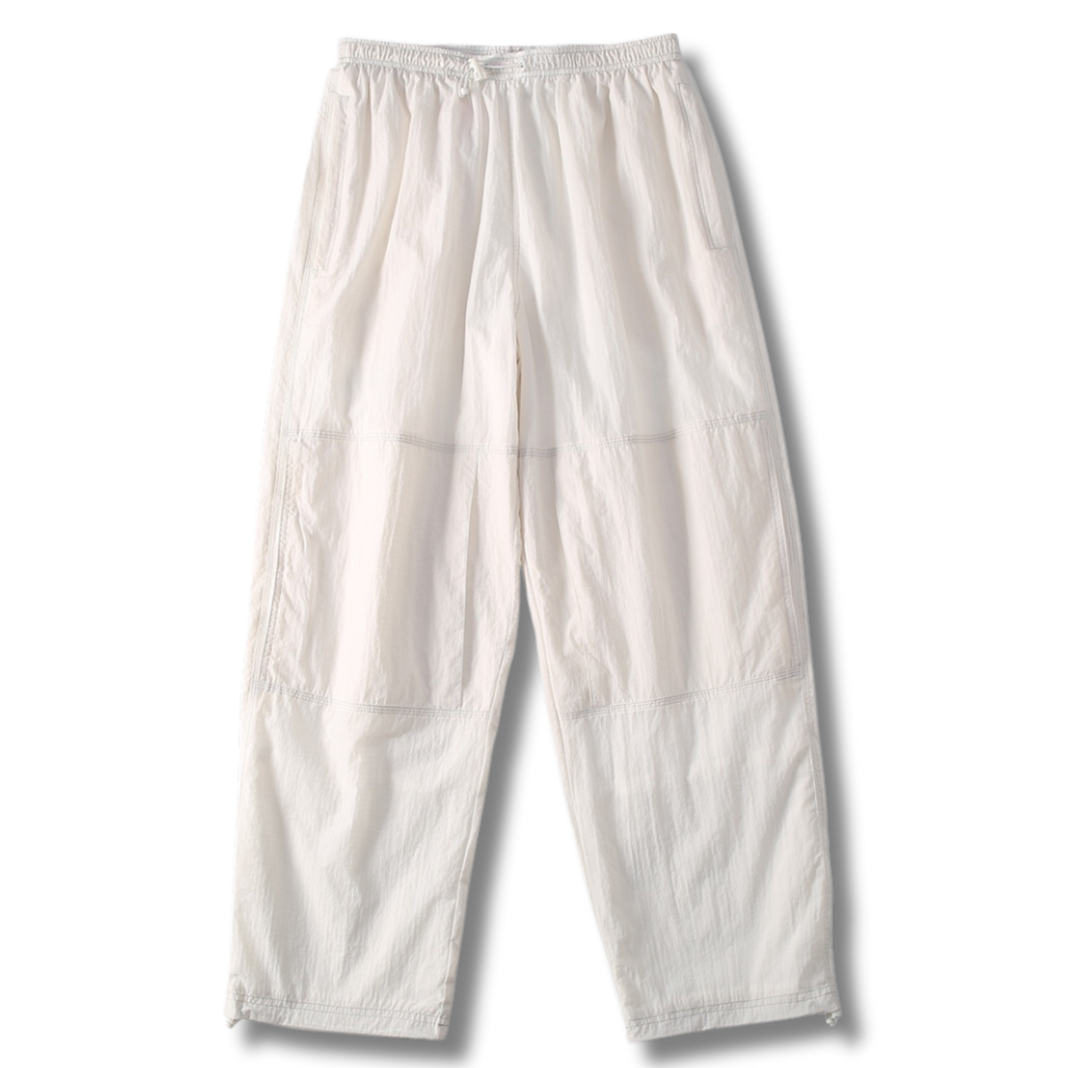 Nice Pants White w Red