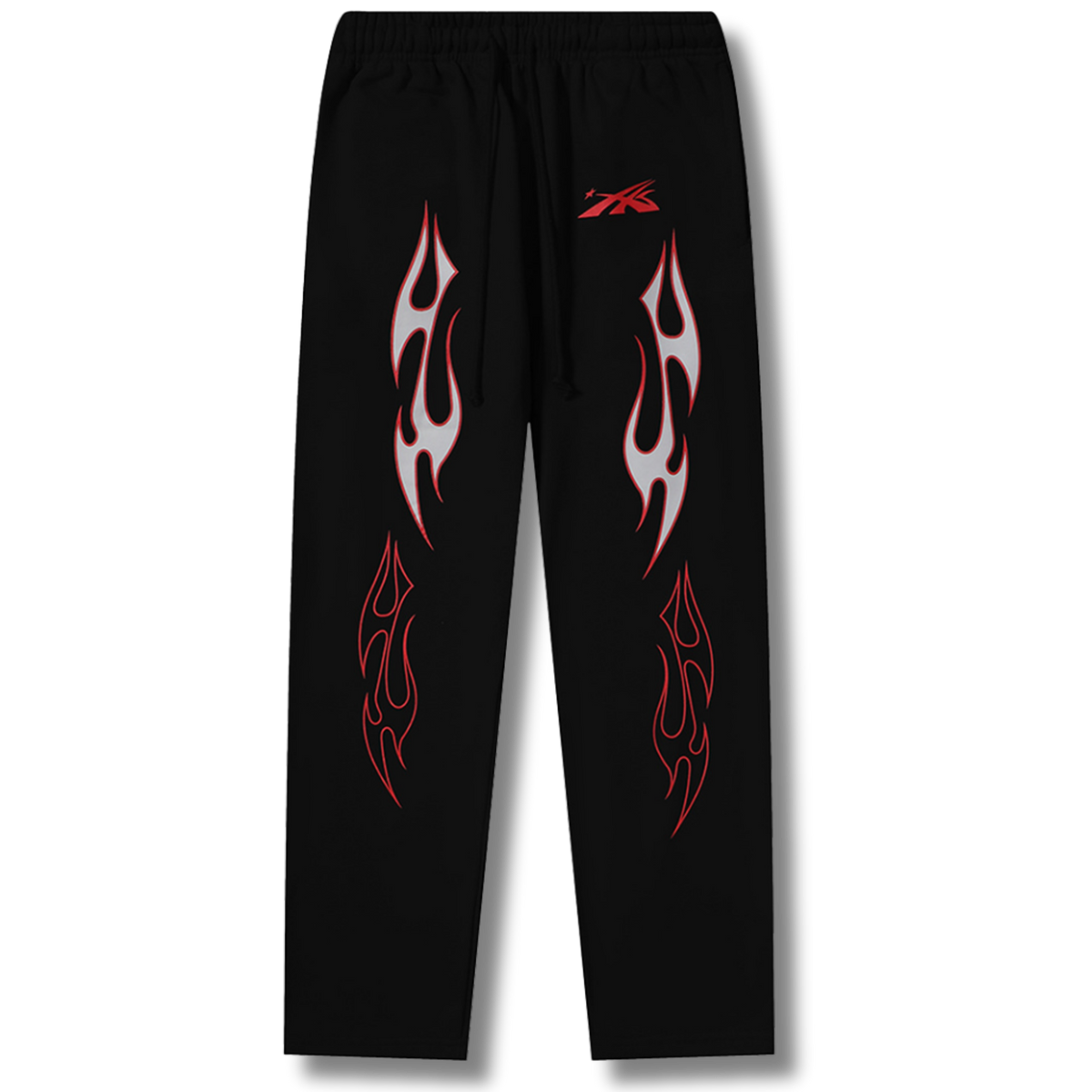 HelStar Sweatpants Flames Black
