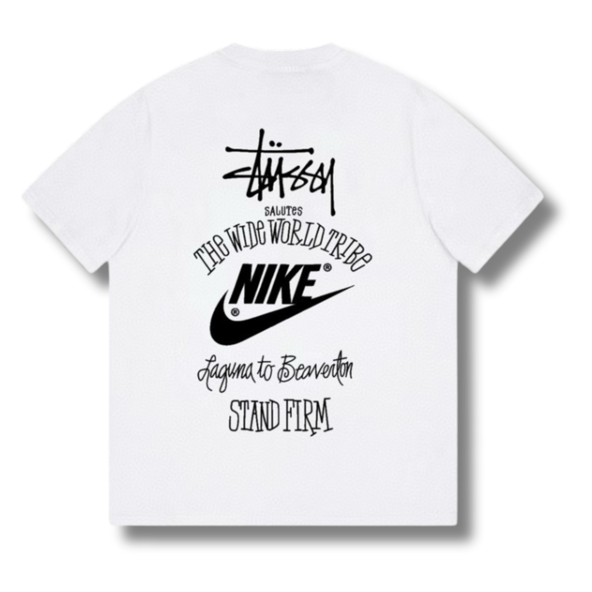 Stu x Nice T-shirt white