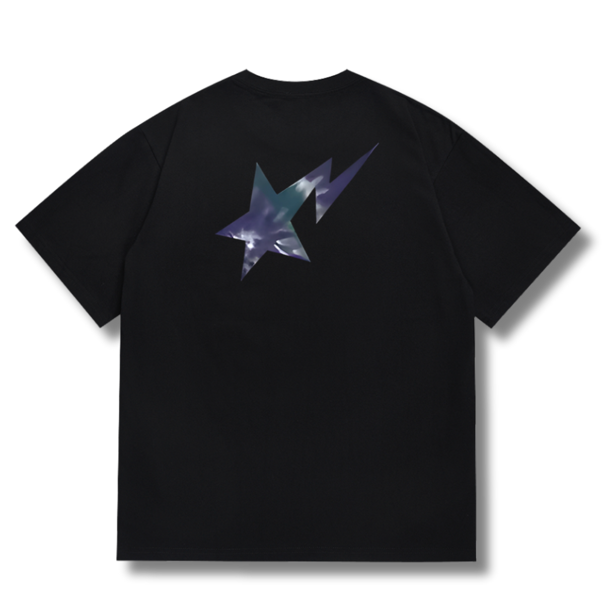 Ape T-shirt Blue star black