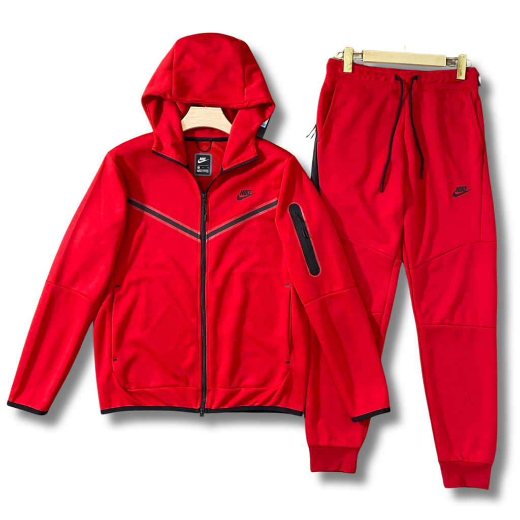 Nice Tech Set Red w Black lines