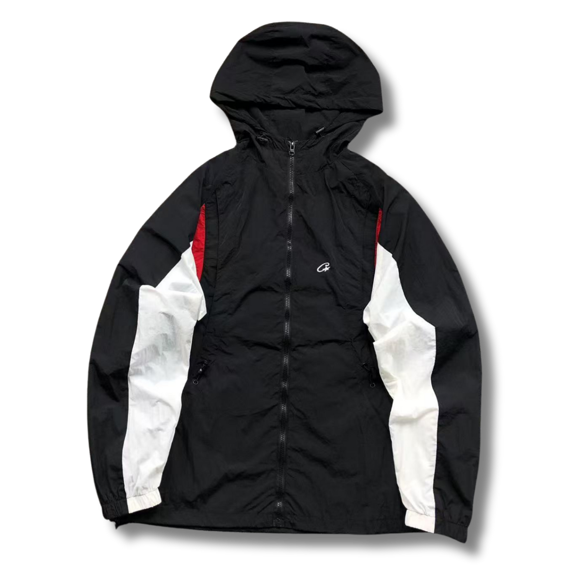 Cortez Tracksuit black w white